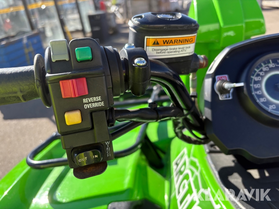 ATV Arctic Cat Mud Pro 1000 EFI med snöplog