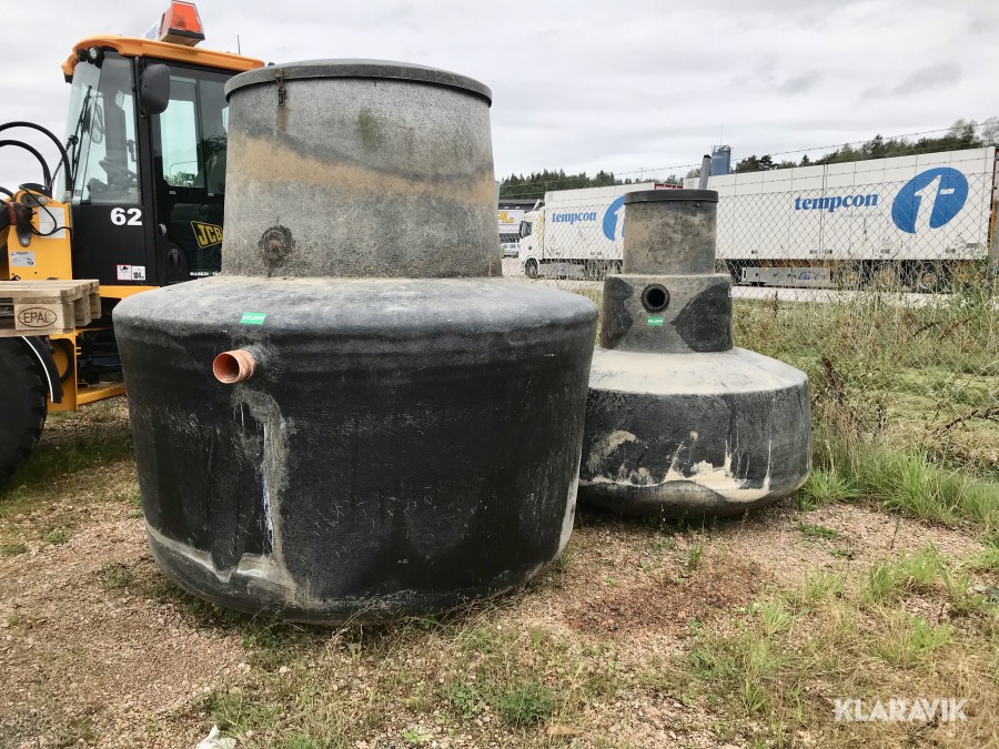 Minireningsverk samt Slamavskiljare