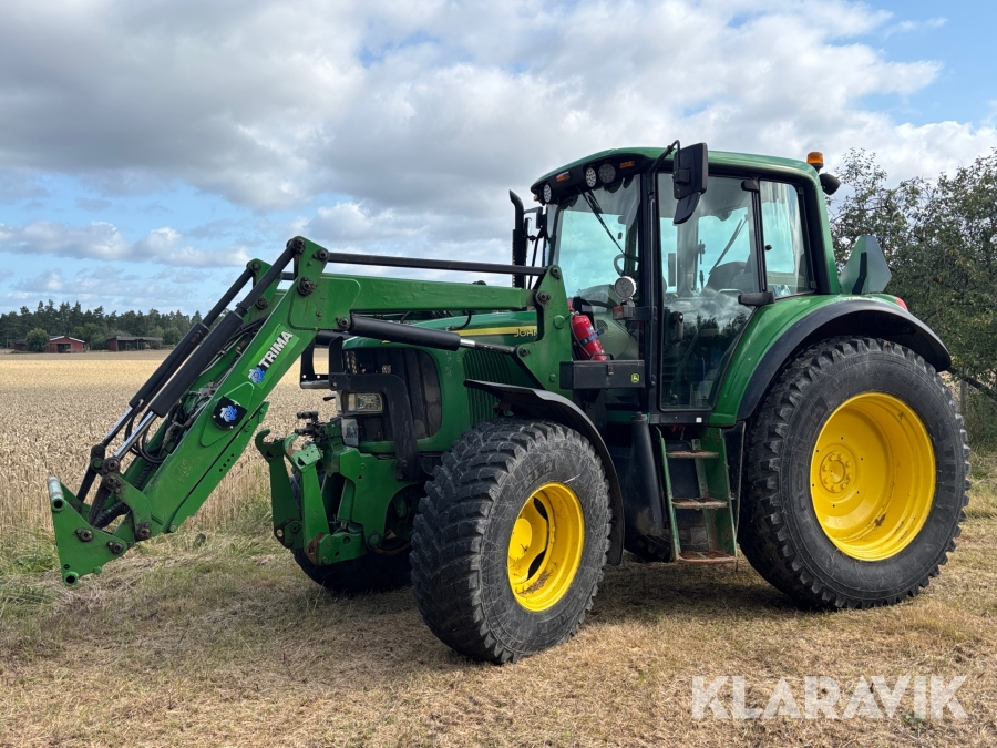 Traktor John Deere 6320 med lastare & frontlyft
