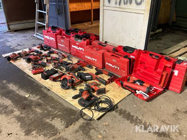Parti med Hilti maskiner