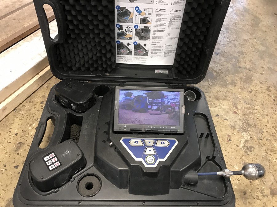 Inspektionskamera/Skorstenskamera