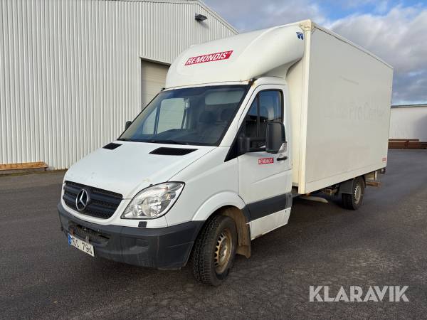 Volymskåp Mercedes-Benz Sprinter 319 CDI med bakgavellift