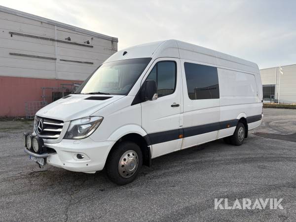 Skåpbil Mercedes-Benz Sprinter 906BB50 , med handikappsramp