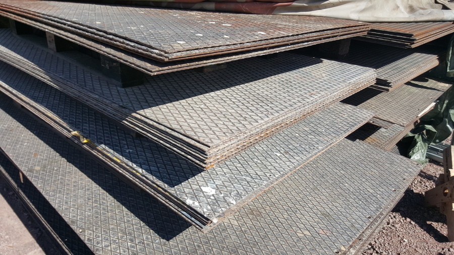 Begagnad Durkplåt i stål