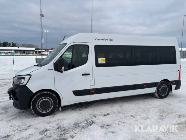 Minibuss Renault Master 3.5 T 2.3 dCi med taxiutrustning