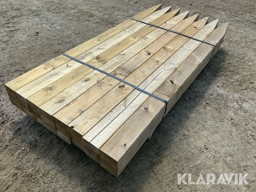 Stängselstolpar 24st