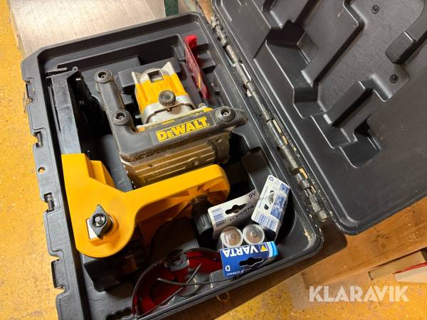 Roterande laser- och mottagningssystem Dewalt DW071-XJ