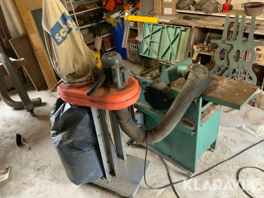 Rikt och planhyvel Morten RPH330 med spånsug