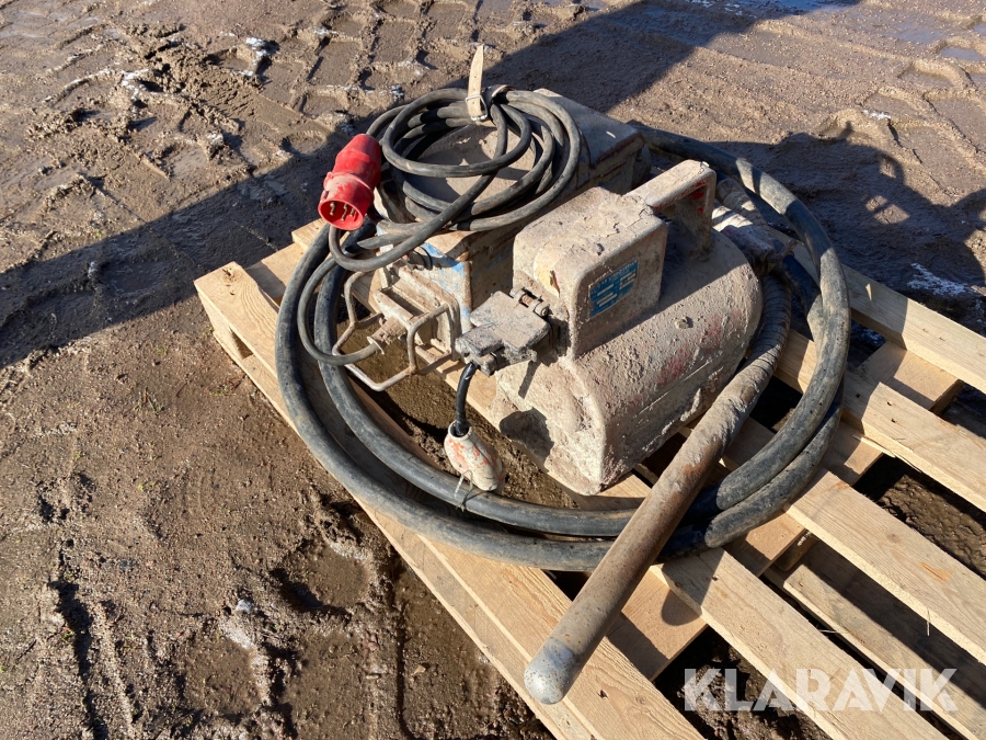 Vibratorstav Vibro-Verken AF 12 med 2 motorer