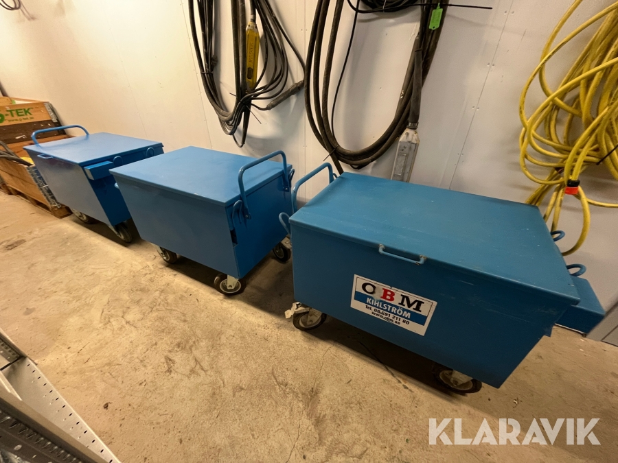 Verktygskista OBM Standard 3st