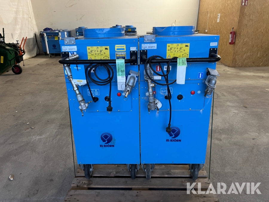 Hetvattenfläktar El-Björn TF 30 HV-F