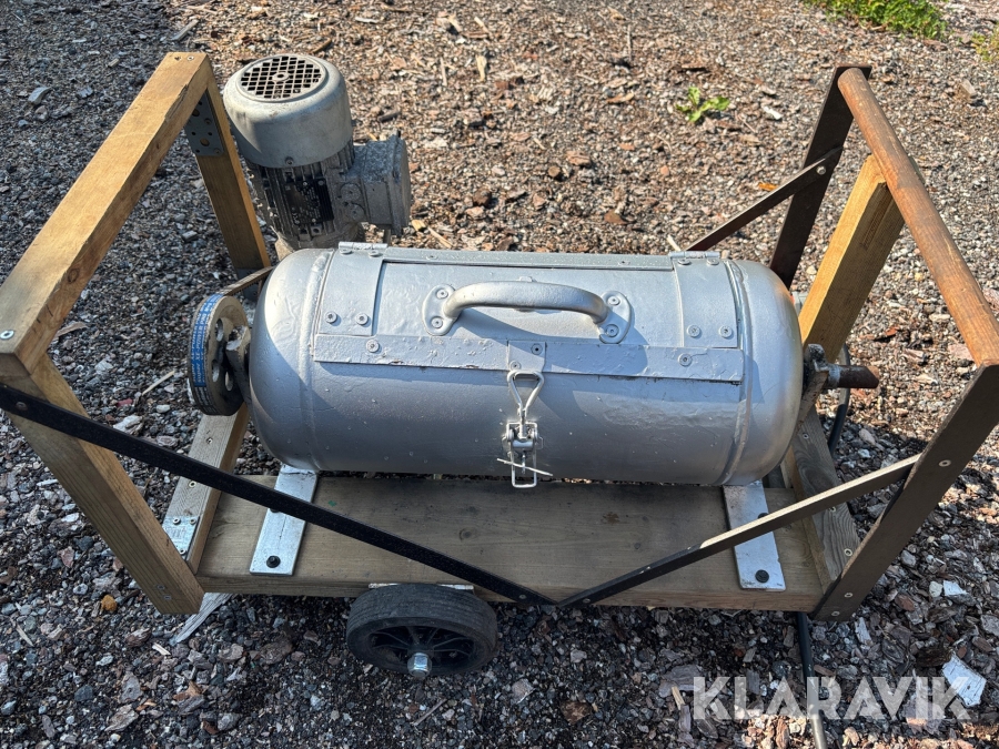 Tumlare för sten, glas, järn och metall