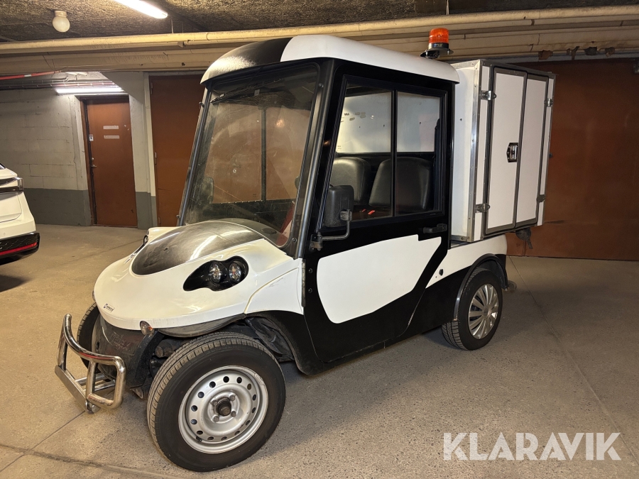 Golfbil Melex 381 48V med skåp