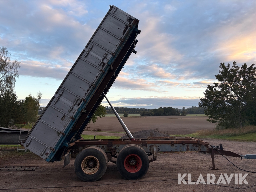 Traktorvagn med tipp