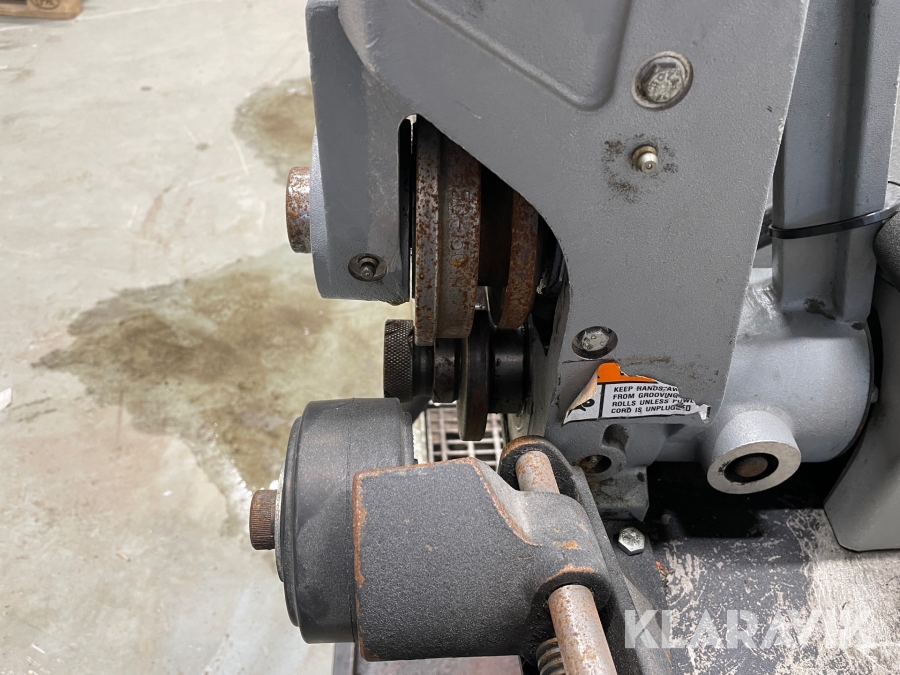 Rillmaskin Ridgid 9181, Svalöv, Klaravik auktioner