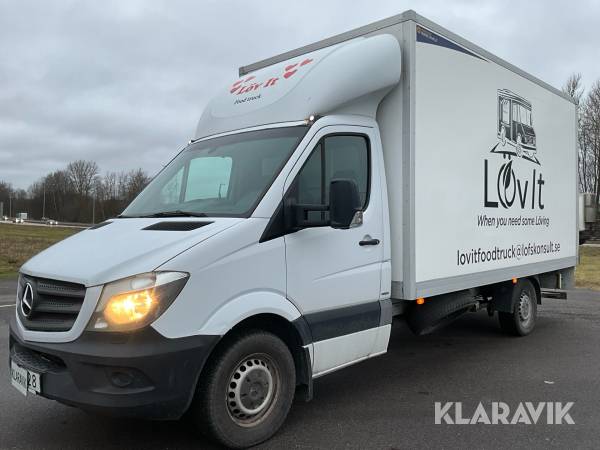 Mercedes-Benz 316 Chassi volymskåp bakgavellyft automat