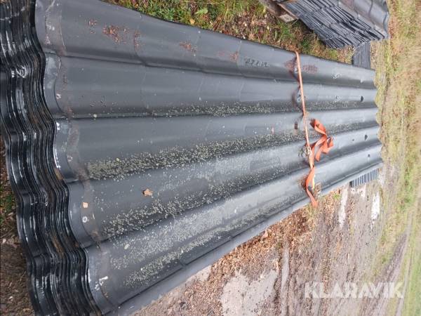 Takplåt aluminium tegelprofil