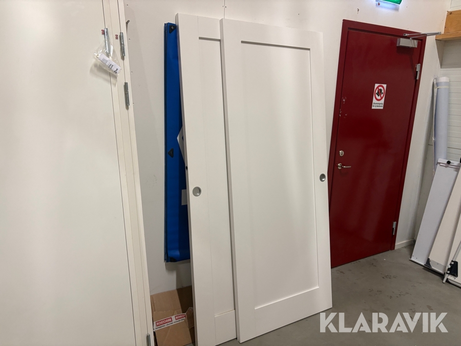 Skjutdörrar  2 st