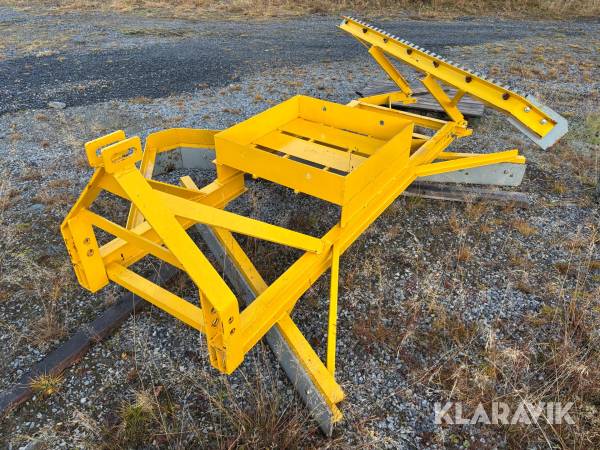 Vägsladd med trepunktsfäste