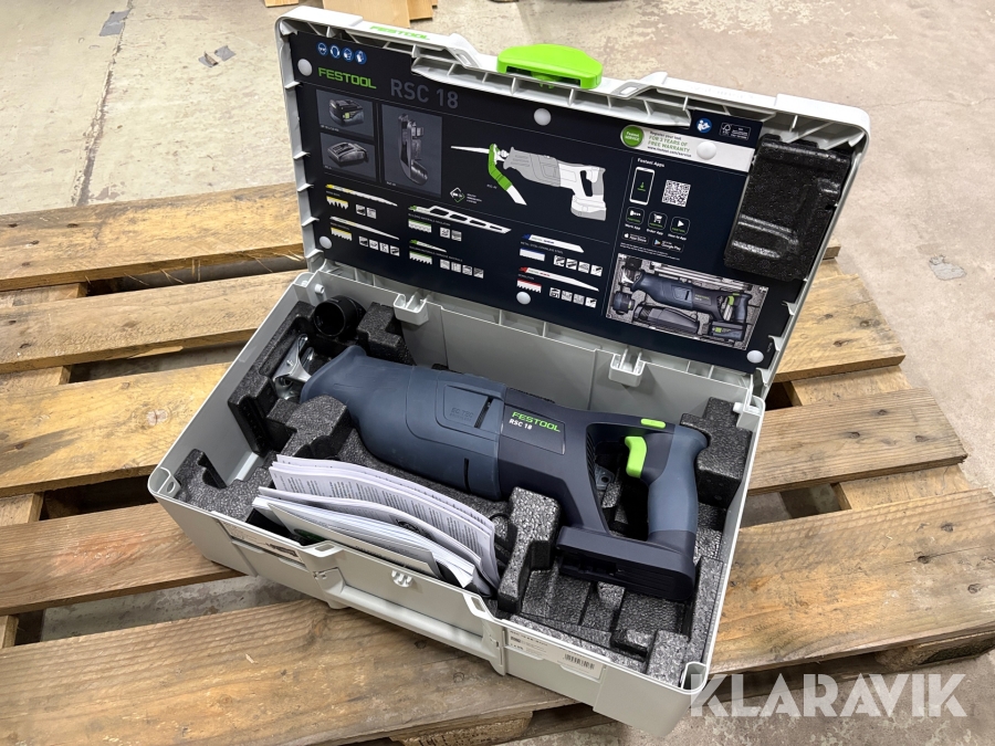 Tigersåg Festool RSC 18 EB-Basic