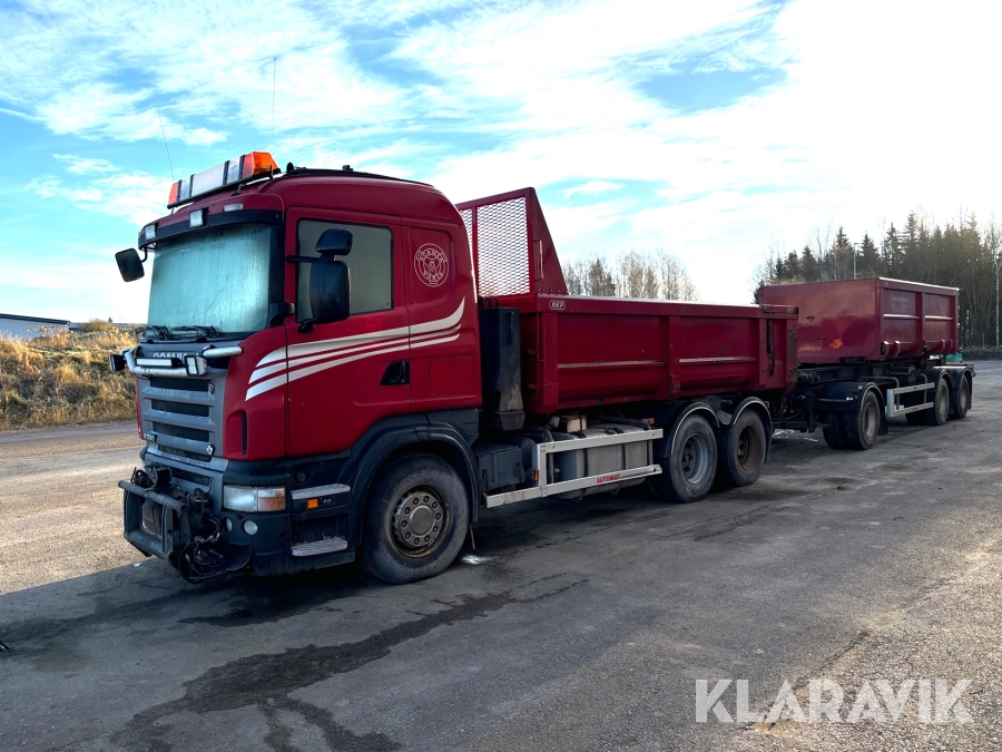 Kassettekipage Scania R500 6x2 15,6