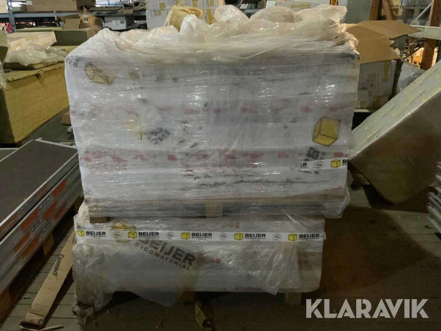 Isolering Rockwool Markskiva 21,6 m2