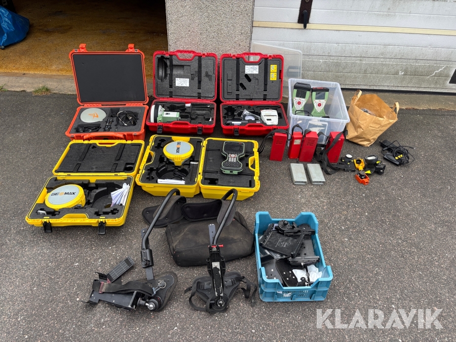 GPSer och mättillbehör