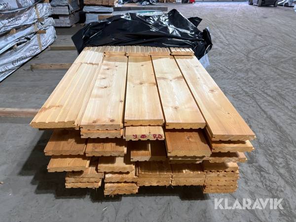 Furugolv  32x190 utskott