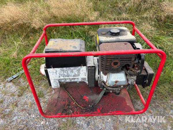 Elverk Vanguard V 4000 9hp 220v / 3fas