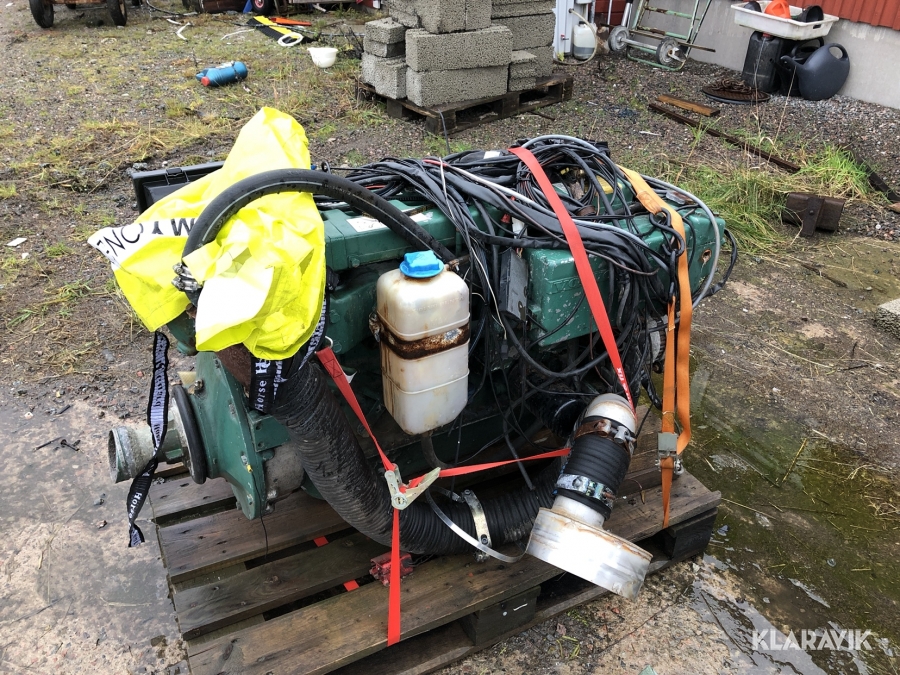 Båtmotor MD40 med turbo