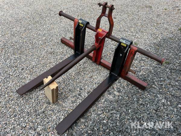 Pallgaffel Bala GSR14 med balspjut 1500 kg för 3-punktslyft
