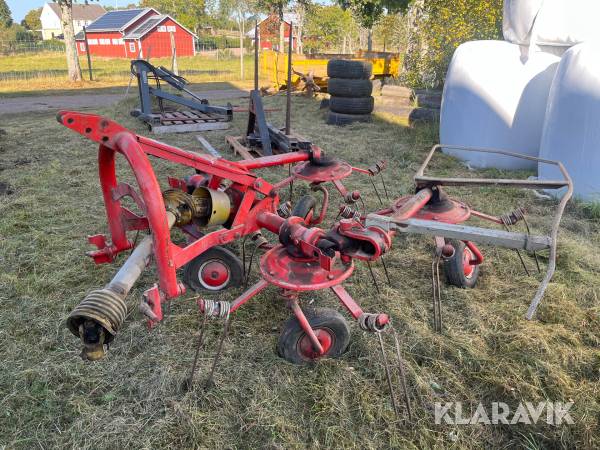 Hövändare Kuhn HF 440 4 rotorer