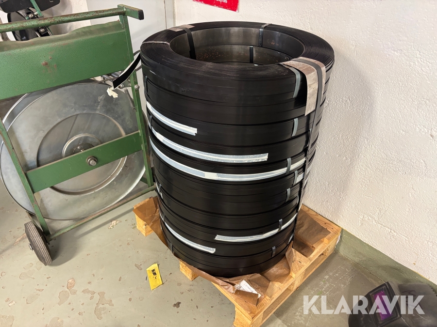 Stålband för Bandningsmaskin 12st rullar