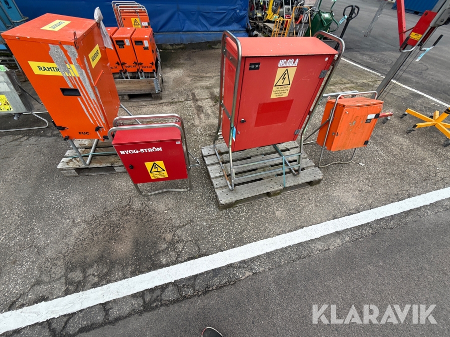 Centraler Satema, Byggström 4 st