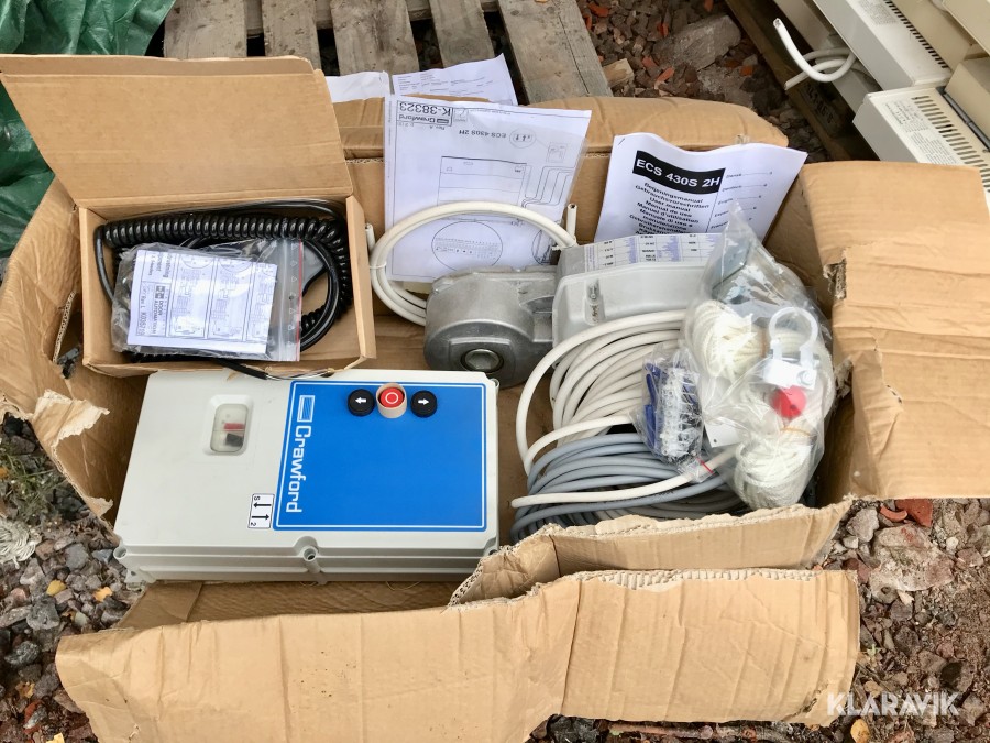 Crawford elektrisk portöppnare 