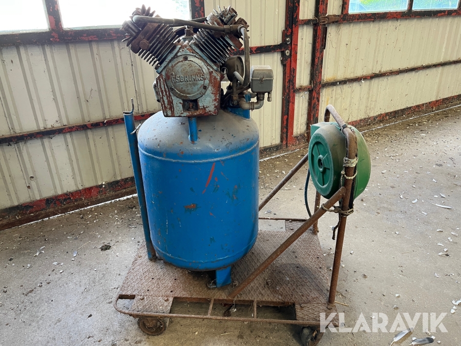 Kompressor Åsbrinks MV E 3 på vagn