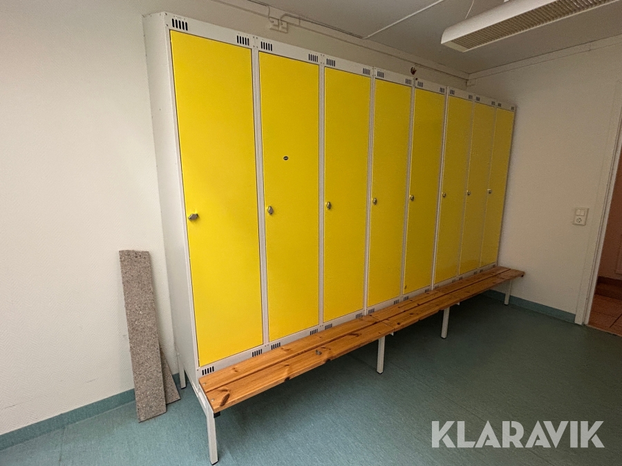 Omklädningsskåp Mora plåtprodukter