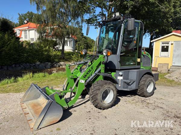 Hjullastare Wolf WL80 - 3st redskap