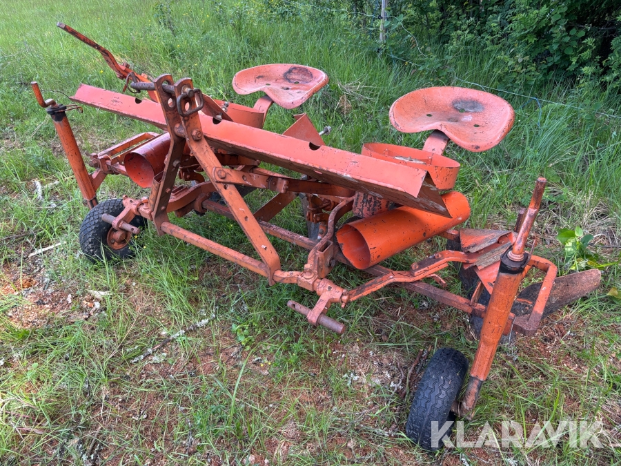 Potatissättare Underhaug Tvåradig komplett