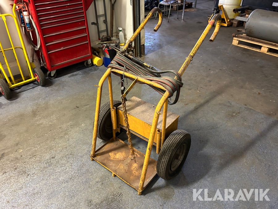 Vagn för gastub, Aga X11 brännare & gasmunstycken