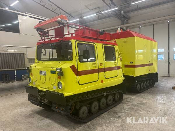 Bandvagn Hägglunds BV 206 ambulansutrustad