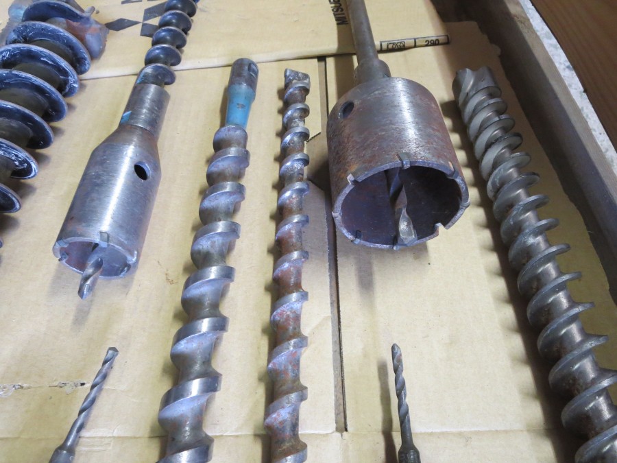 3st Hålborr + 6st Coromantborr