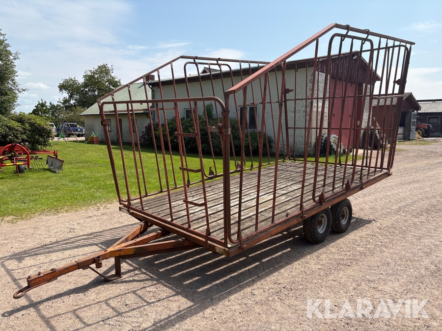 Balvagn Gisebo med drag bak