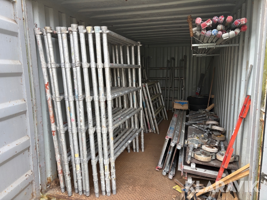 Byggställning diverse delar - aluminium