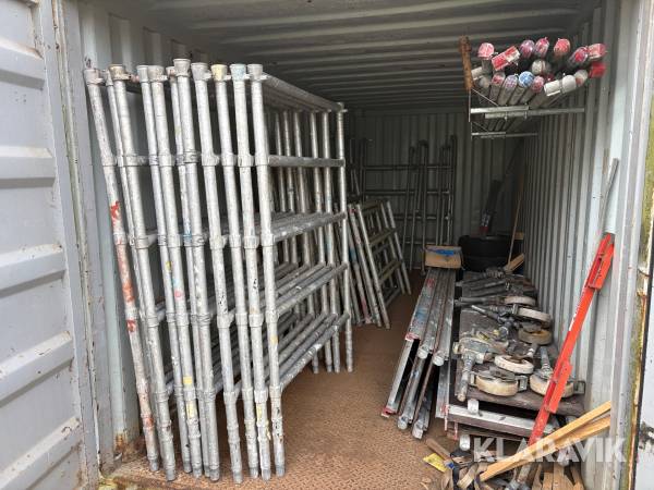 Byggställning diverse delar - aluminium