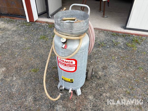 Kalk- och rödfärgsspruta Ammer Tank