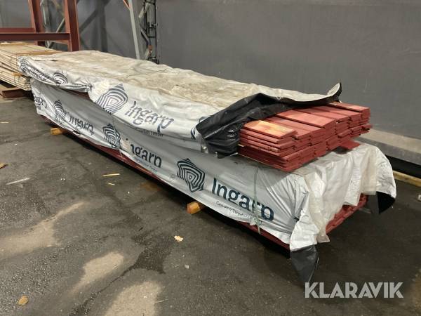 Z-Panel Faluröd 22x165x4200mm,  970,2lpm