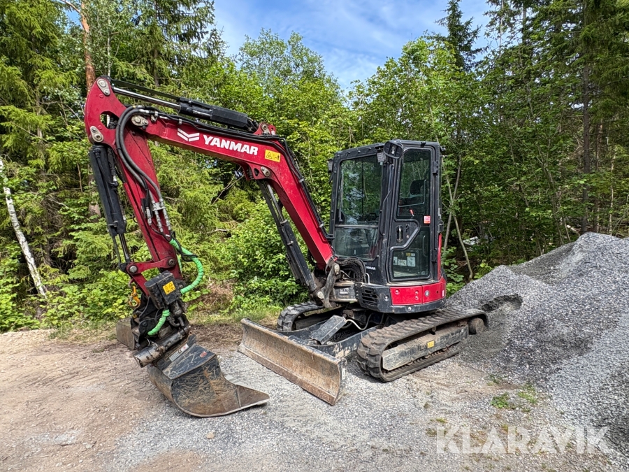 Grävmaskin Yanmar VIO38-6