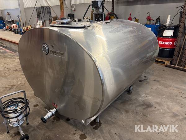 Mjölktank med kyl och disk Mueller OCS-400