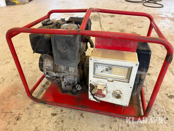 Elverk Honda GD411 diesel